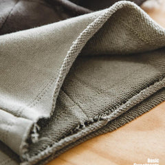 MADEN Herren Schwere Strick-Sweathose mit Elastischem Bund