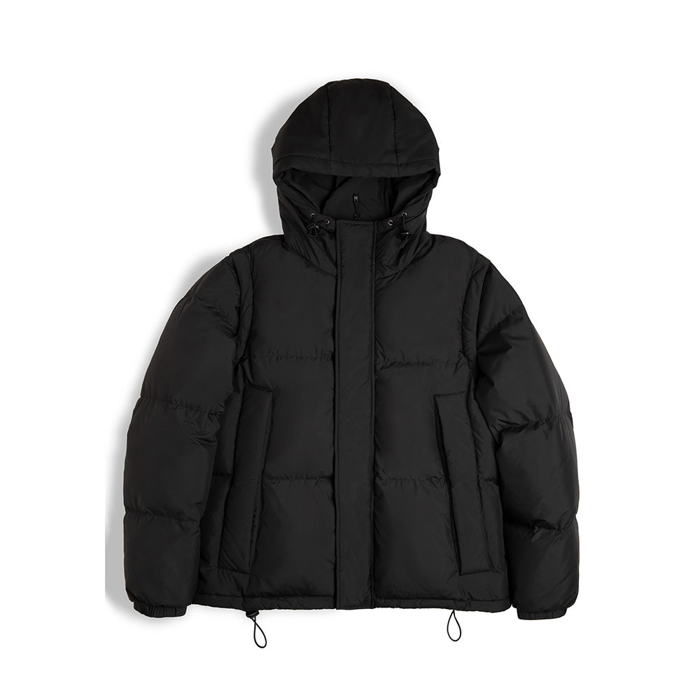 MADEN Men's Detachable Sleeve Down Puffer Vest Jacket