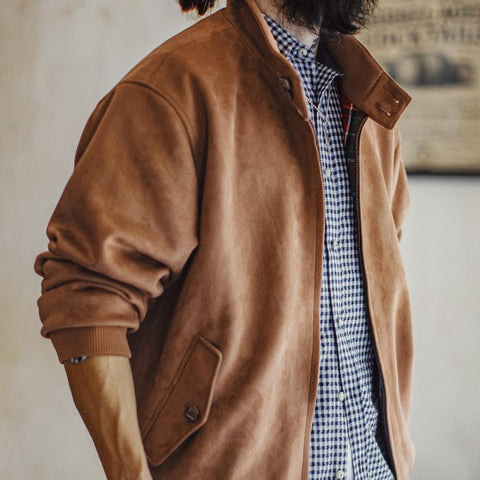MADEN G9 Harrington Suede Jacket
