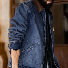 Chaqueta camionera de mezclilla Detroit MADEN