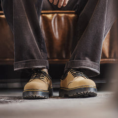 Zapatos derby marrones MADEN