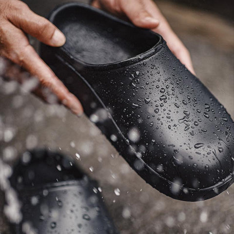 마덴 두꺼운 밑창 클로그 | 방수 야외 신발