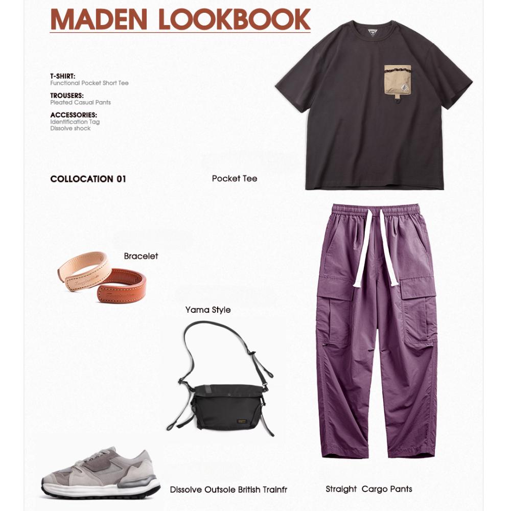 MADEN Waterproof Baggy Cargo Pants