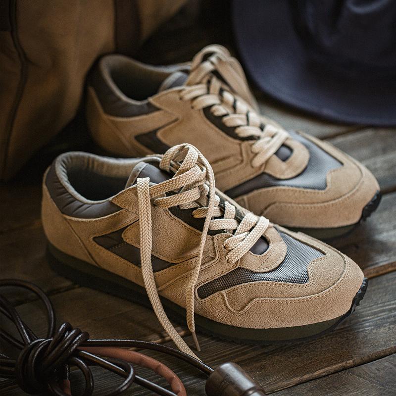 Zapatillas Retro MADEN para Hombre, Deportivas Bajas Cómodas para Correr, Versátiles, a la Moda, Clásicas, Marca Diseño Original