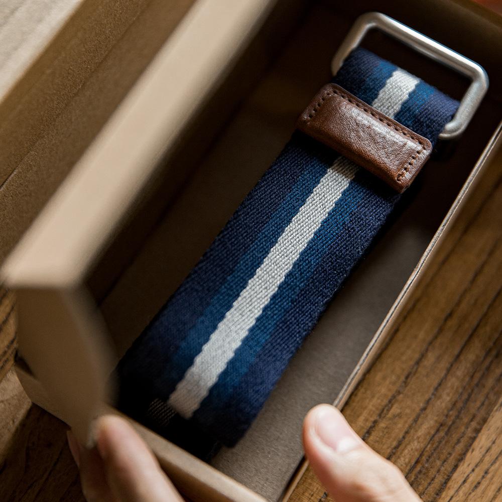 Cinturón de lona estilo preppy - Unisex MADEN