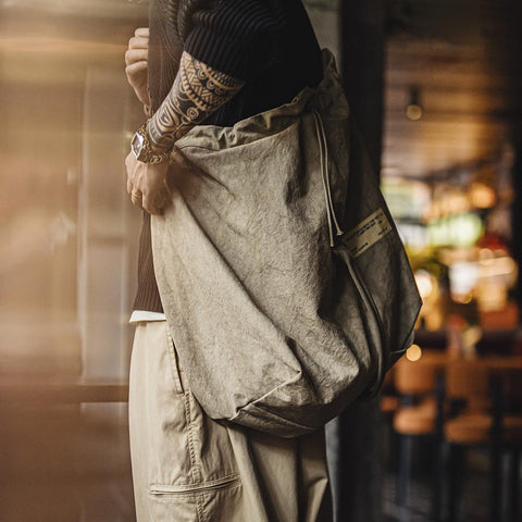 マデン 絞り染め袋 - 男女兼用 大容量