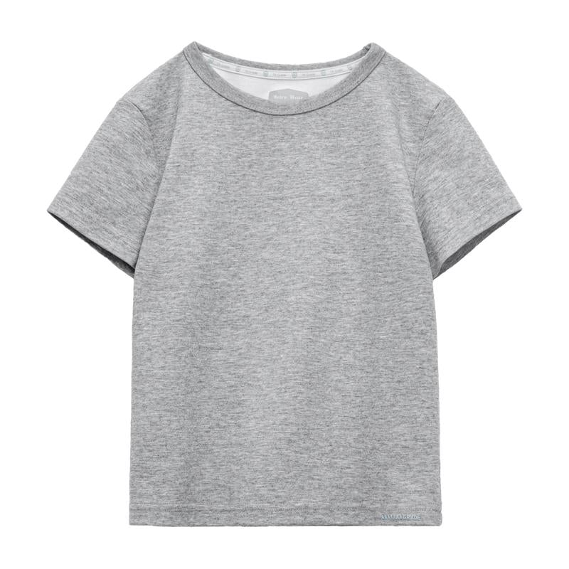 Maden Strukturiertes Schulter-T-Shirt | Antimikrobielles Slim-Fit T-Shirt