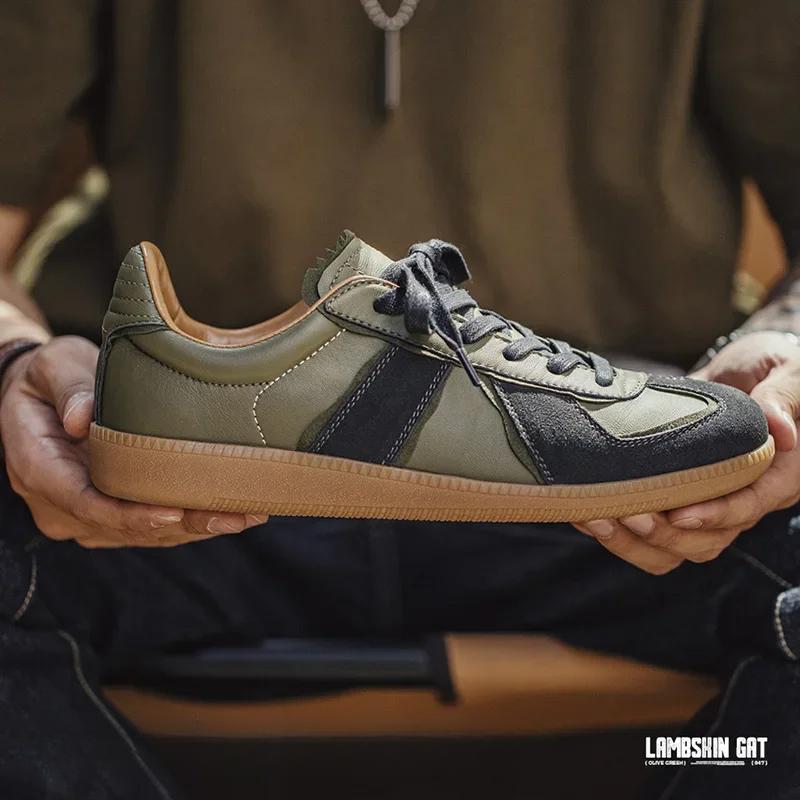 MADEN Retro Wildleder Low-Top Sneaker