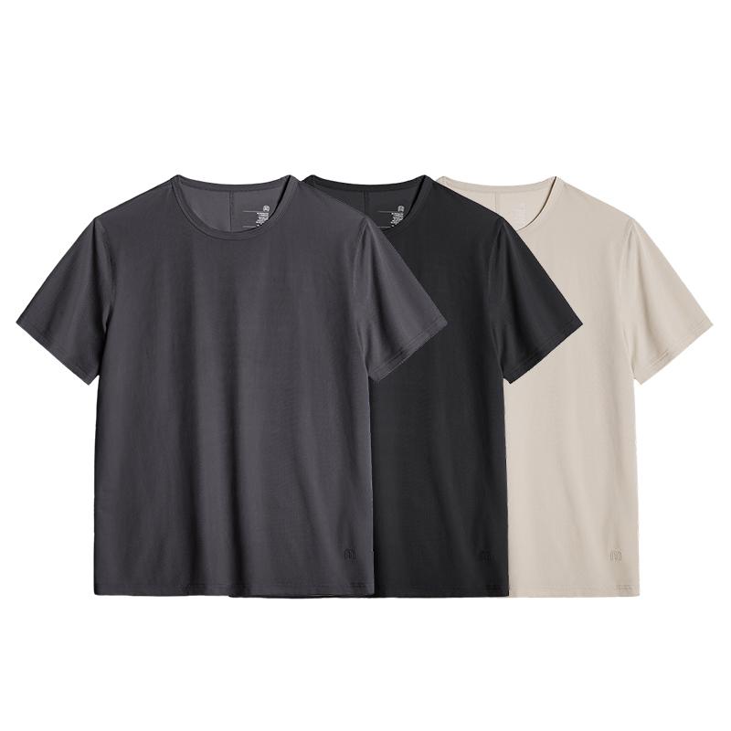 MADEN Ice‑Silk High‑Stretch Cooling T-shirt Men | Quick‑Dry Compression Base‑Layer Moisture‑Wicking Tee Summer 2025 #iceSilkTee
