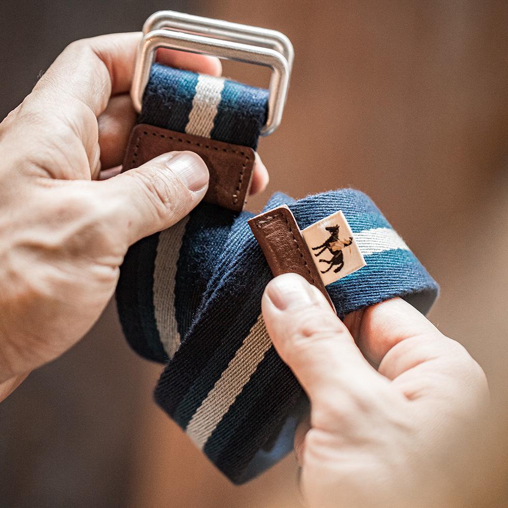 Cinturón de lona estilo preppy - Unisex MADEN