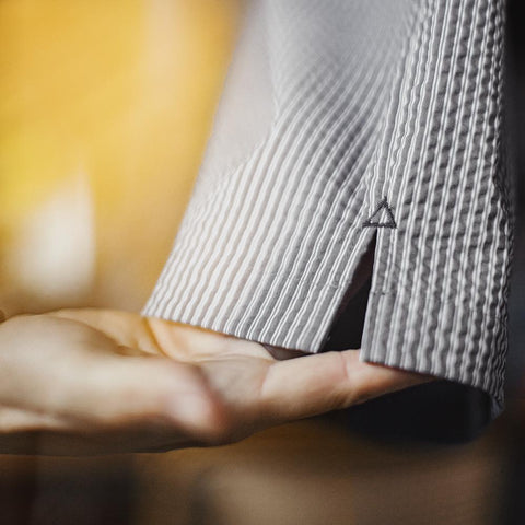 Short décontracté en seersucker pour homme MADEN | Coupe ample, respirant, longueur mi-longue, style rétro #ÉtéRespirant 