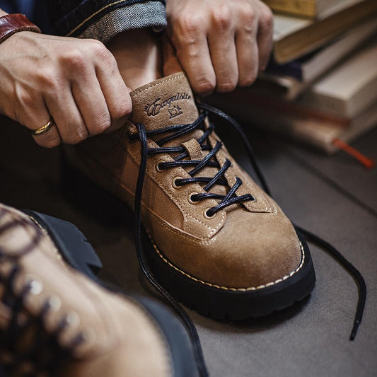 MADEN Low-Top Monkey Boots