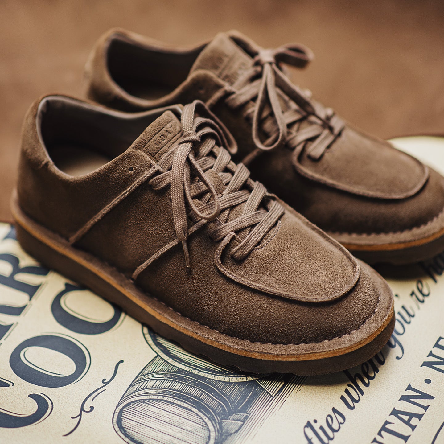 MADEN Herren Mokassin Wildleder Lederschuhe