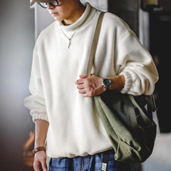 Sudadera MADEN con cuello alto de forro polar