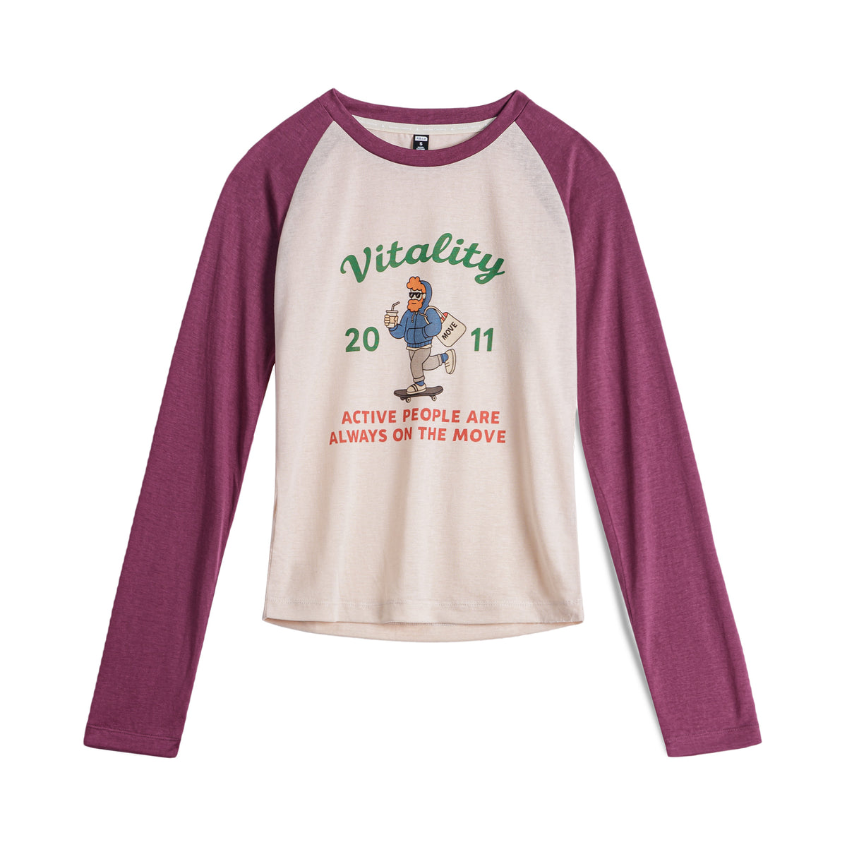 MADEN Women's Lyocell Graphic Tee