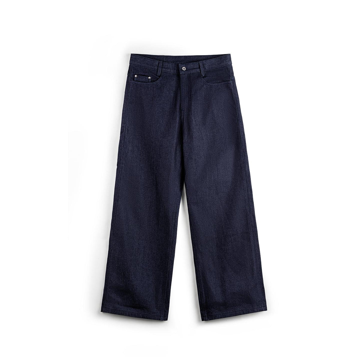 MADEN Herren 15,6oz Selvedge Raw Denim Gerade Jeans