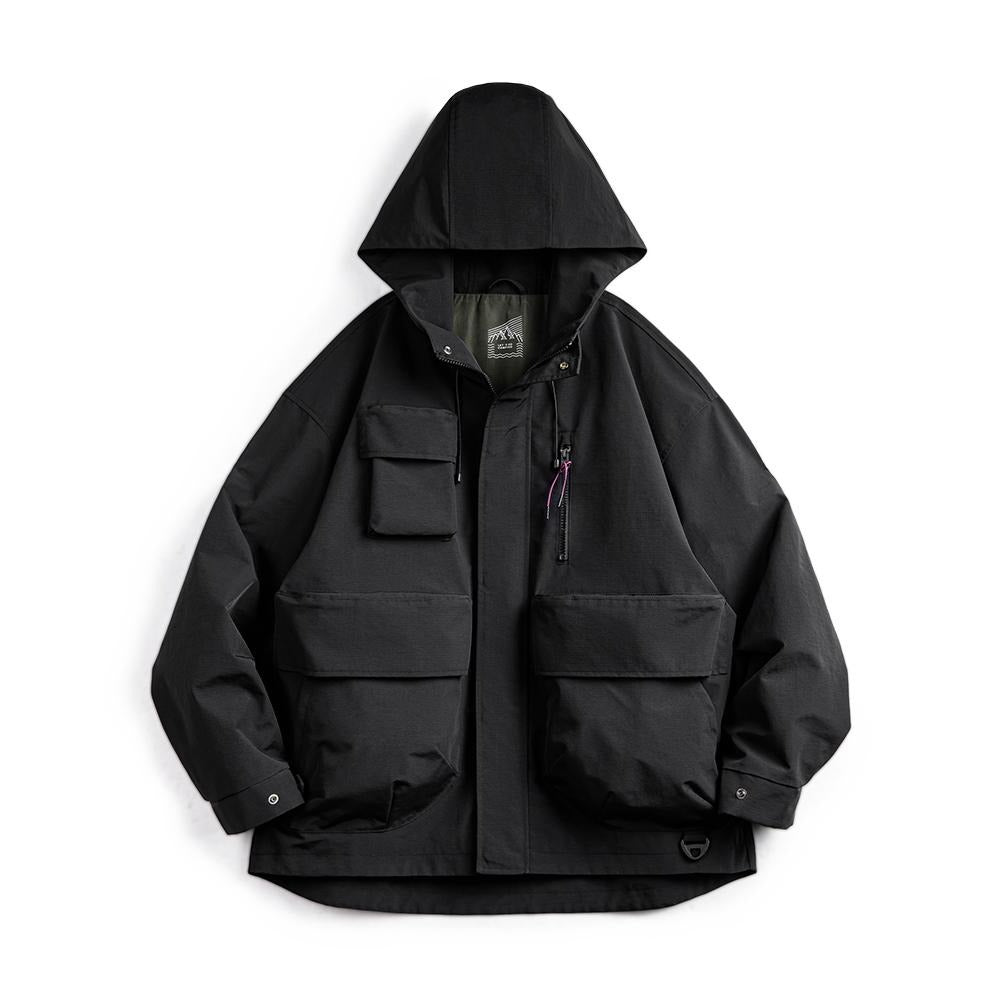 MADEN Outdoor-Kapuzenjacke – Wasserdicht, reflektierend