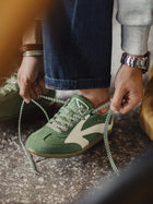 MADEN Arrow German Trainers Shoes - Green thumbnail