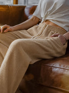 MADEN Women's Classic High-Waist Straight-Leg Chino Pants thumbnail