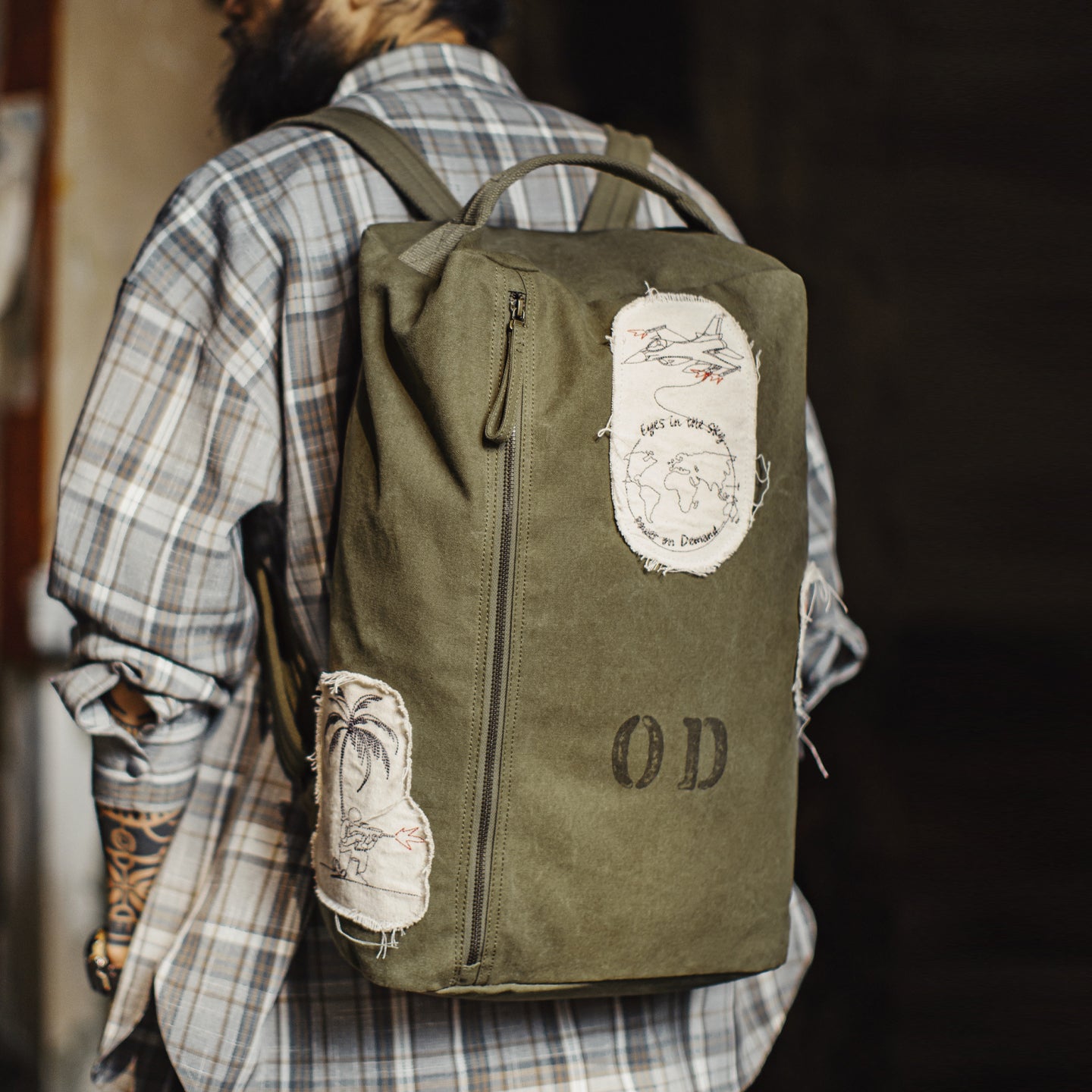 MADEN Retro Kit Bag - Large Capacity