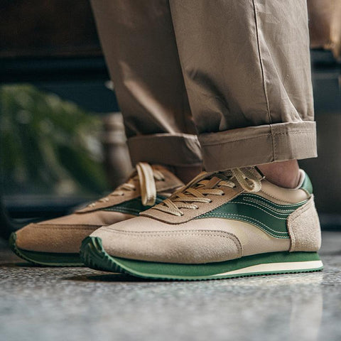 MADEN Herren-Sneaker RetroJogging Casual Atmungsaktiv Leicht Sport Outdoor Laufschuhe Herbst Winter MD2201035 