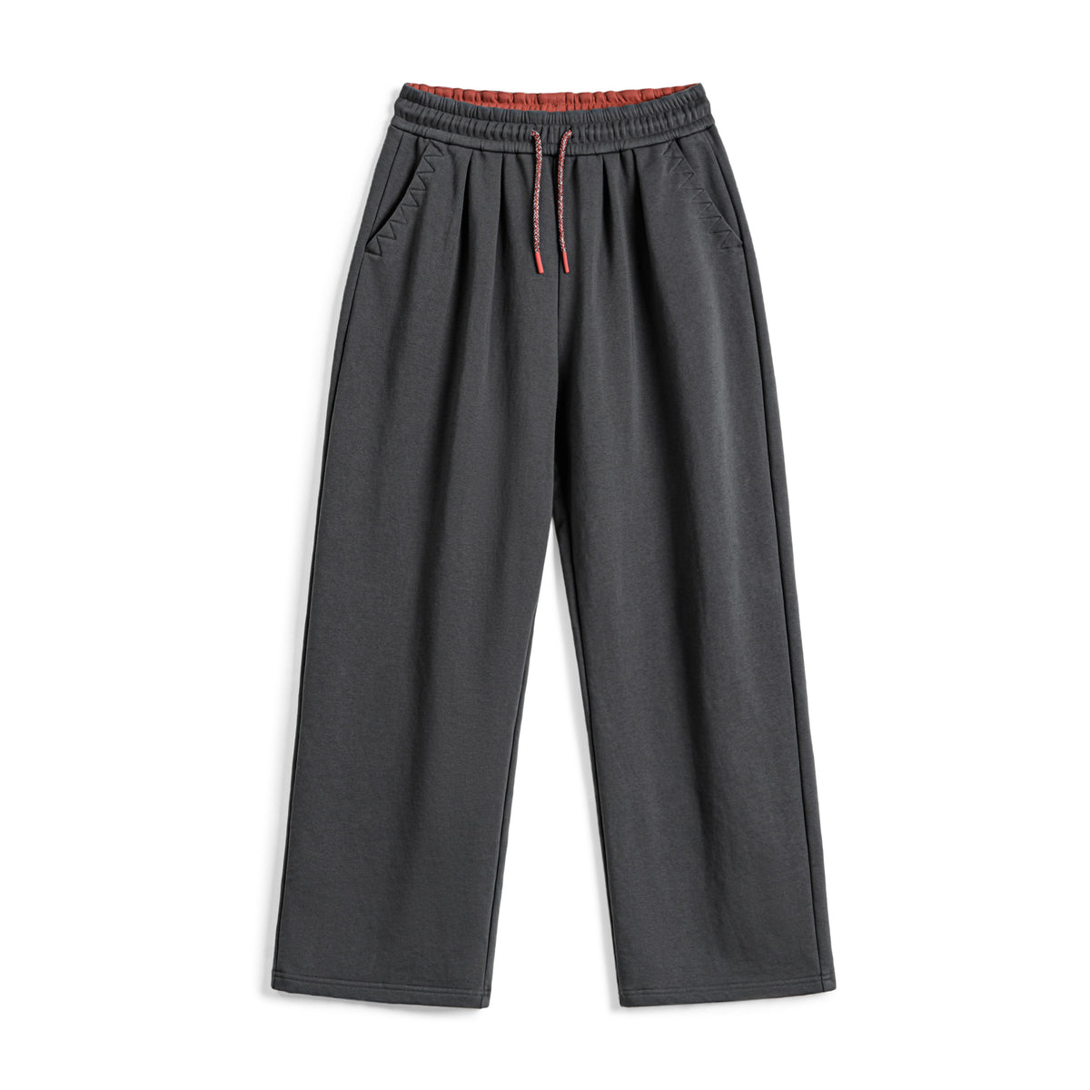 MADEN Schwere Baumwoll-Fleece Baggy Jogginghose