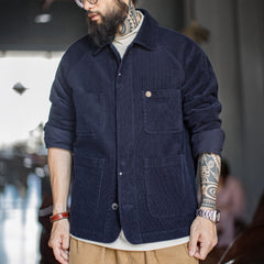 Chaqueta de pana con cuatro bolsillos MADEN