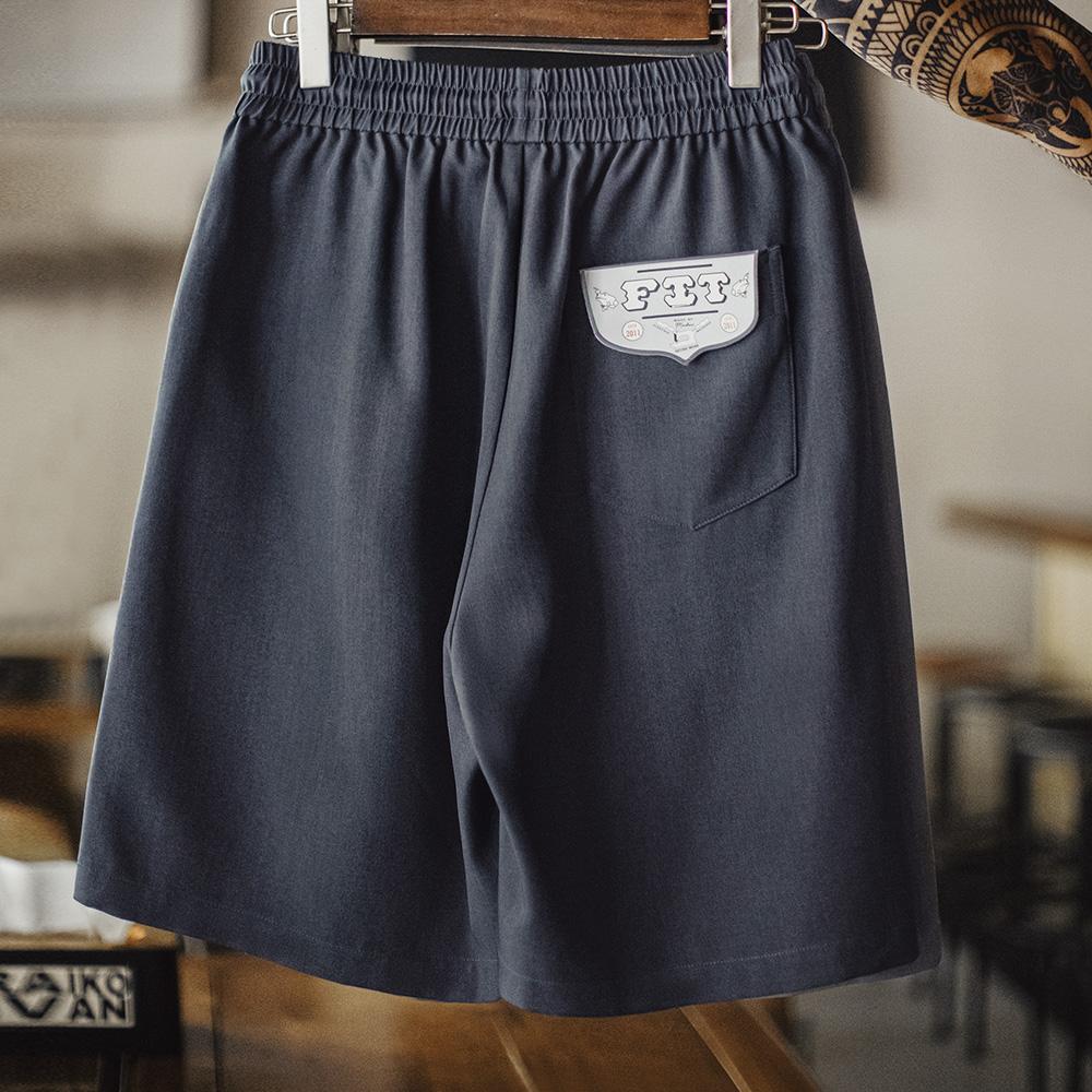 MADEN Anzug-Shorts | Leichte Hosen in Mittlerer Länge | Büro-zu-Straße