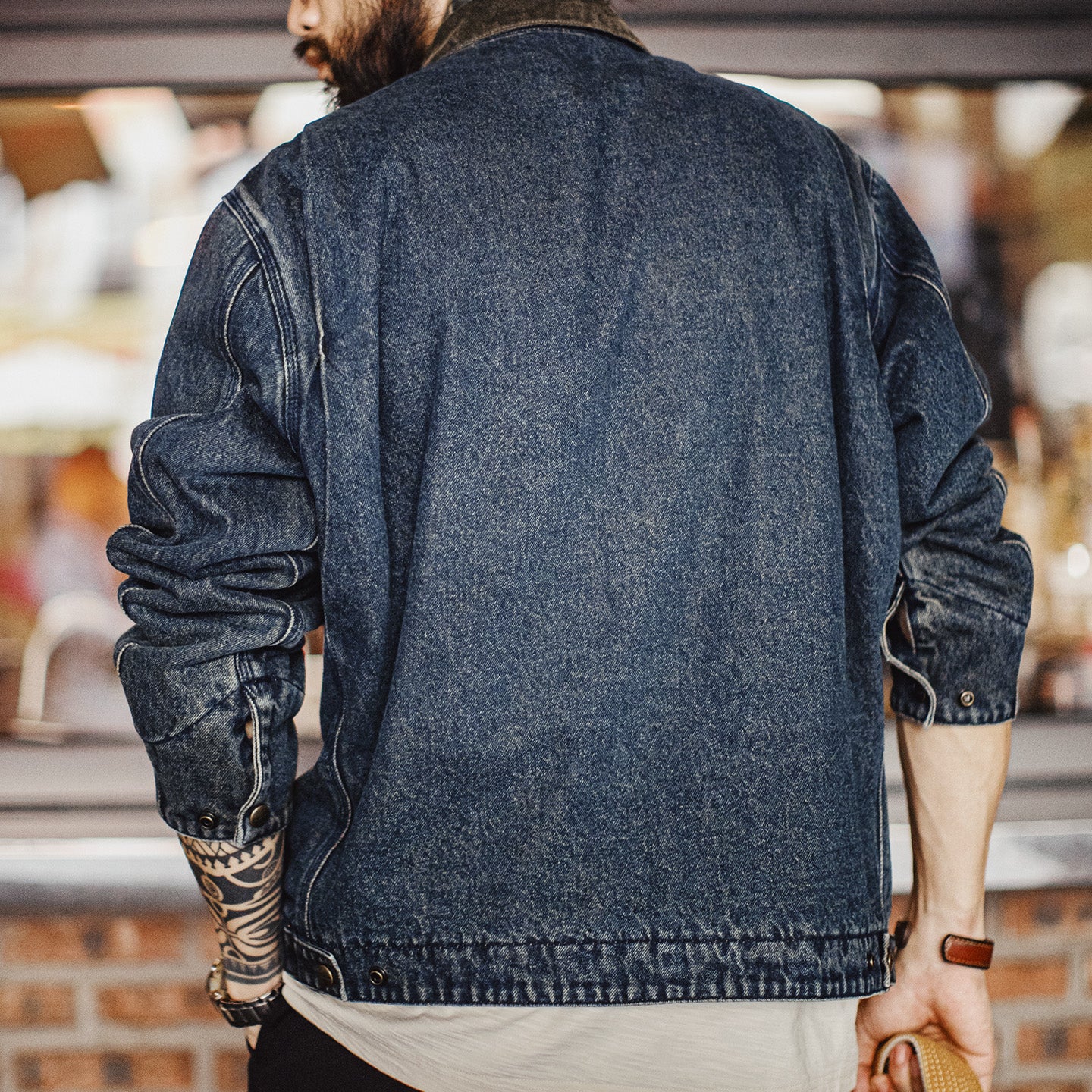 Chaqueta vaquera lavada MADEN Detroit