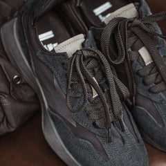 MADEN Retro Sneakers mit Großer Sohle Black Warrior