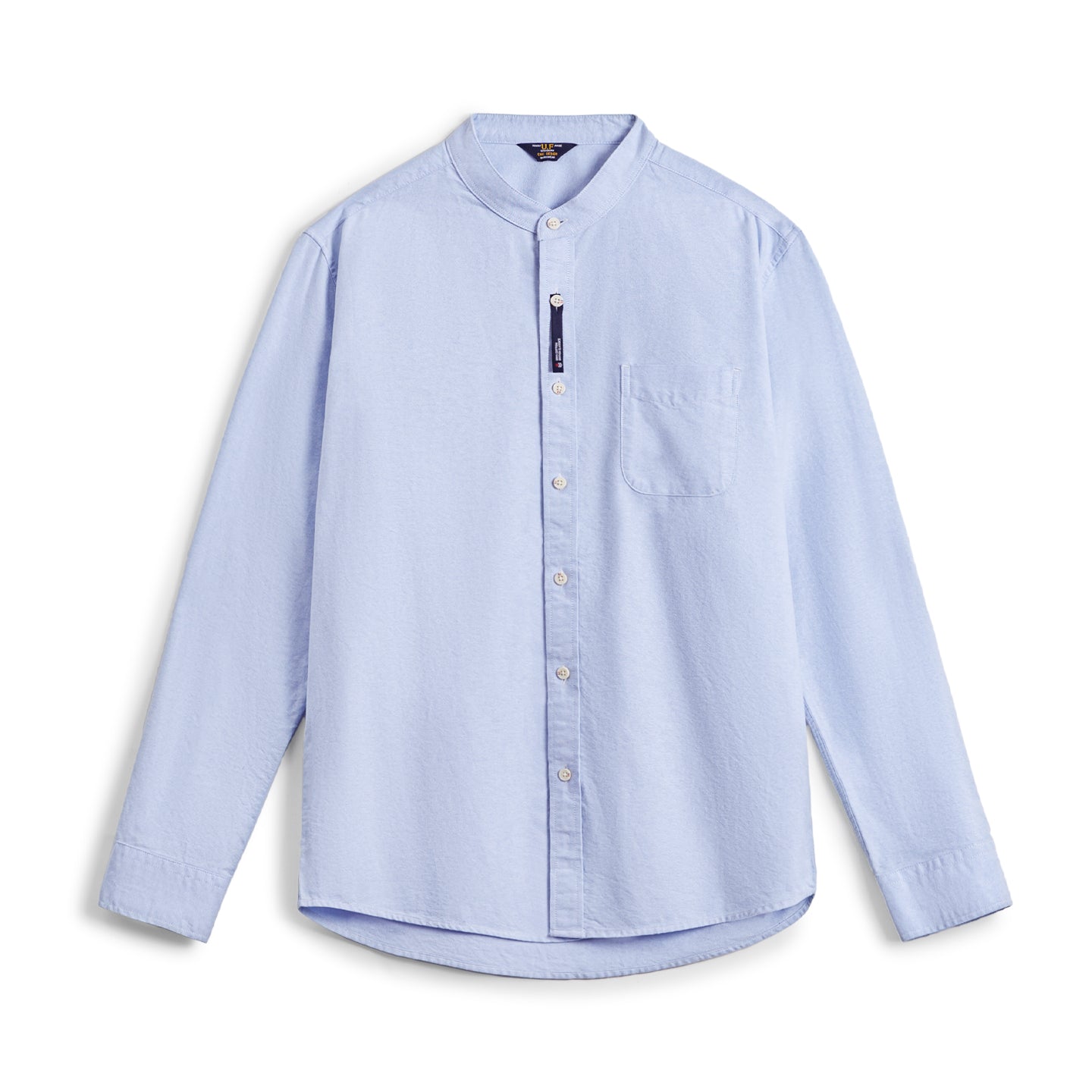 MADEN Herren Baumwoll Oxford-Hemd