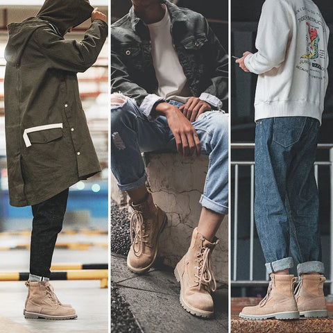 Botas de Combate Tácticas MADEN de Media-Alta Altura