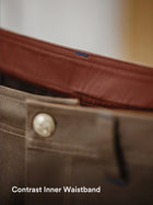 MADEN Brown Long Regular Casual Trousers Category Pants image 7 thumbnail