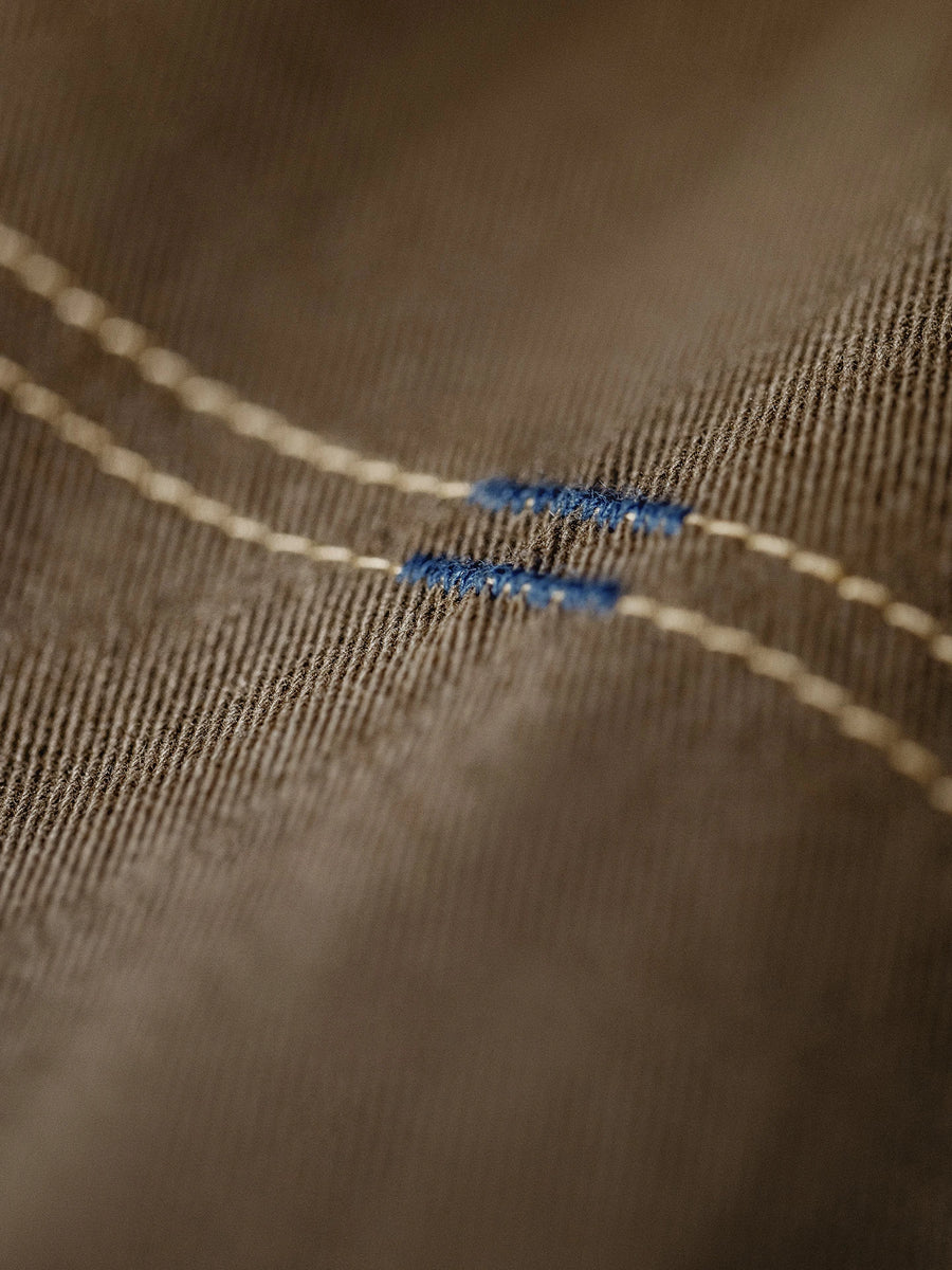 MADEN Brown Long Regular Casual Trousers Category Pants image 9