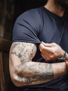 MADEN Men's Stretch Slim Fit Short Sleeve T-Shirt product image 6 thumbnail