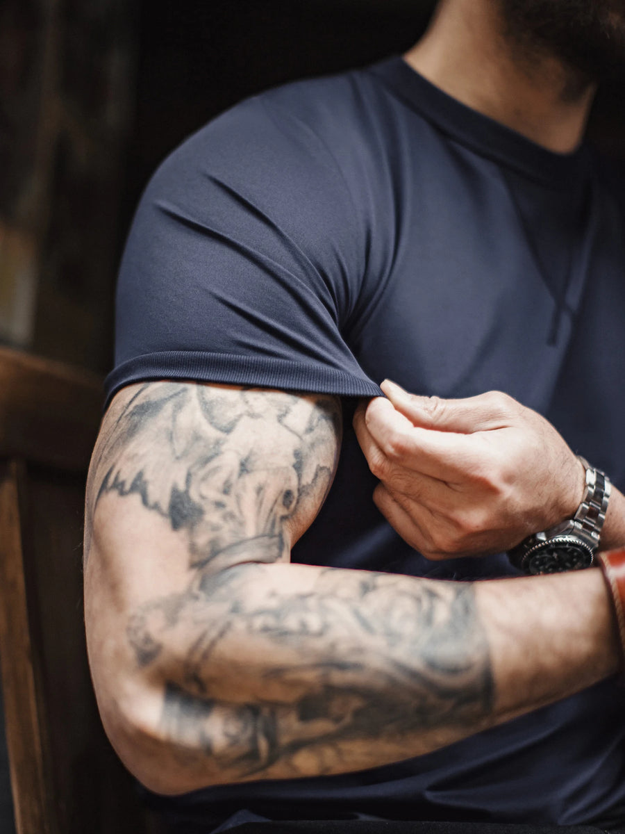 MADEN Men's Stretch Slim Fit Short Sleeve T-Shirt product image 6