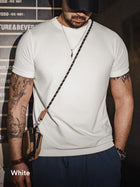 MADEN Men's Stretch Slim Fit Short Sleeve T-Shirt product image 9 thumbnail