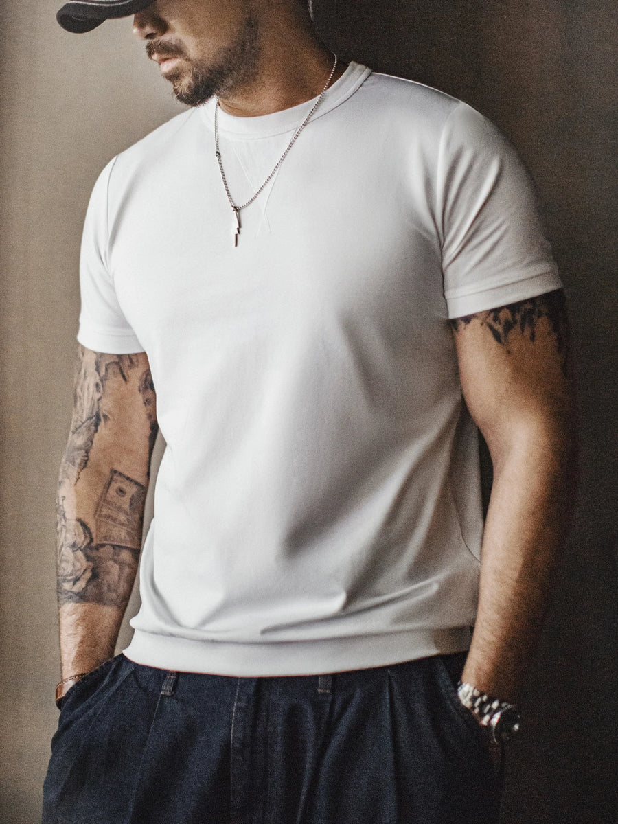 MADEN Men's Stretch Slim Fit Short Sleeve T-Shirt product image 11