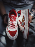 MADEN Red Tiger Skate Sneaker Style Casual Shoes image 9 thumbnail