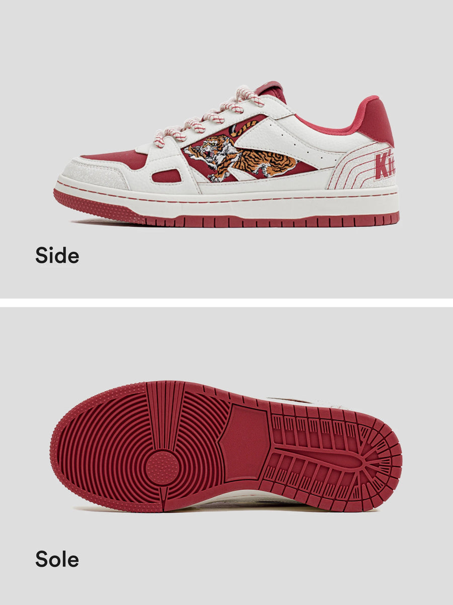 MADEN Red Tiger Skate Sneaker Style Casual Shoes image 15
