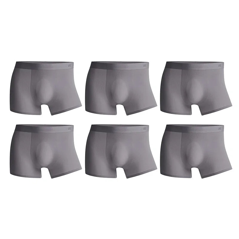 Boxers sin costuras de seda helada 4-pack MADEN