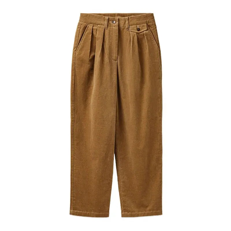Pantalones de pana de corte holgado MADEN