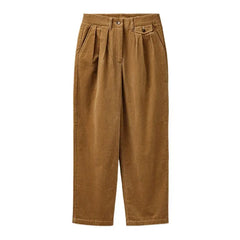 Pantalones de pana de corte holgado MADEN