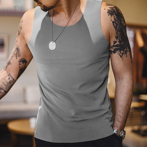 MADEN Seamless Fleece Sleeveless Base Layer Vest