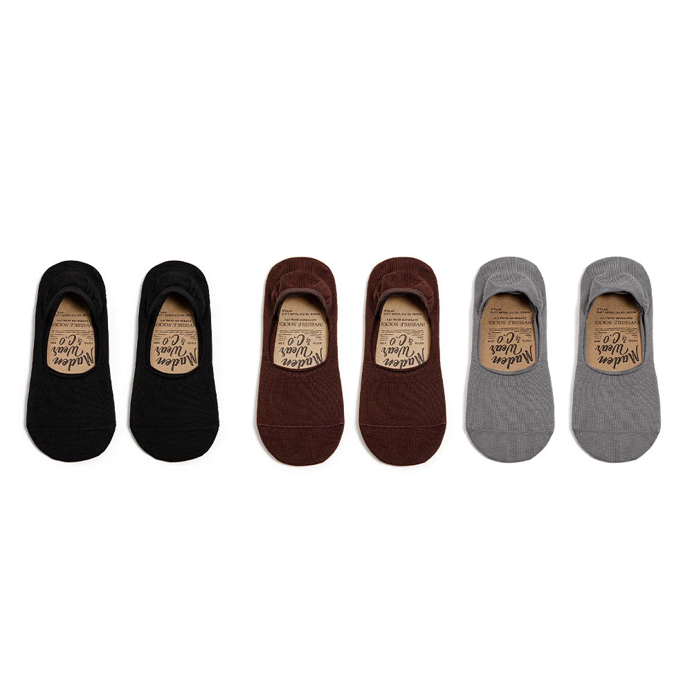 MADEN Unsichtbare Silikon Anti-Rutsch Socken