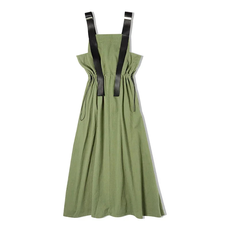 MADEN Cargo-Kleid mit verstellbaren Trägern