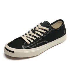 MADEN Herren Canvas Skate Sneaker – Retro Low-Top, Atmungsaktiv
