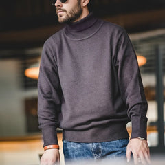 MADEN Turtleneck Thermal Sweater