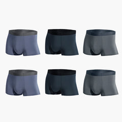 Boxers sin costuras antibacterianos de modal para hombre MADEN