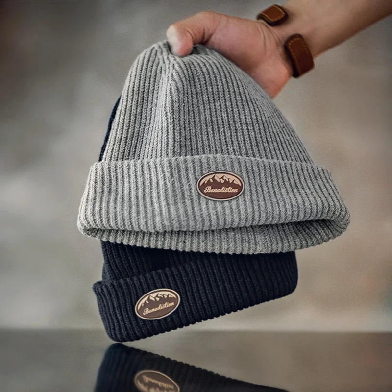 MADEN Ribbed Beanie - Cotton Blend